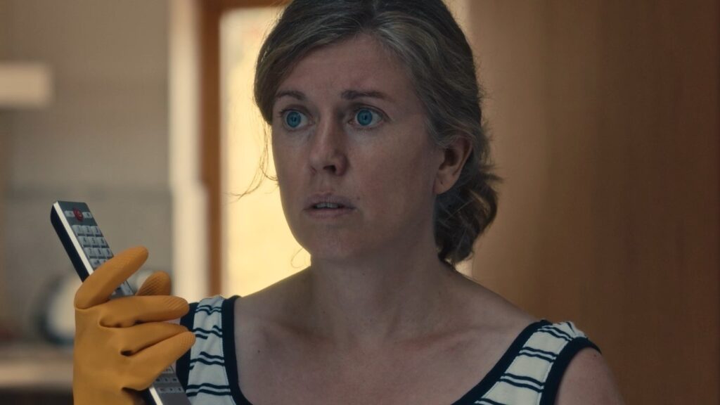 Still of Lesley Conroy a Angela in Cleaner (2021)