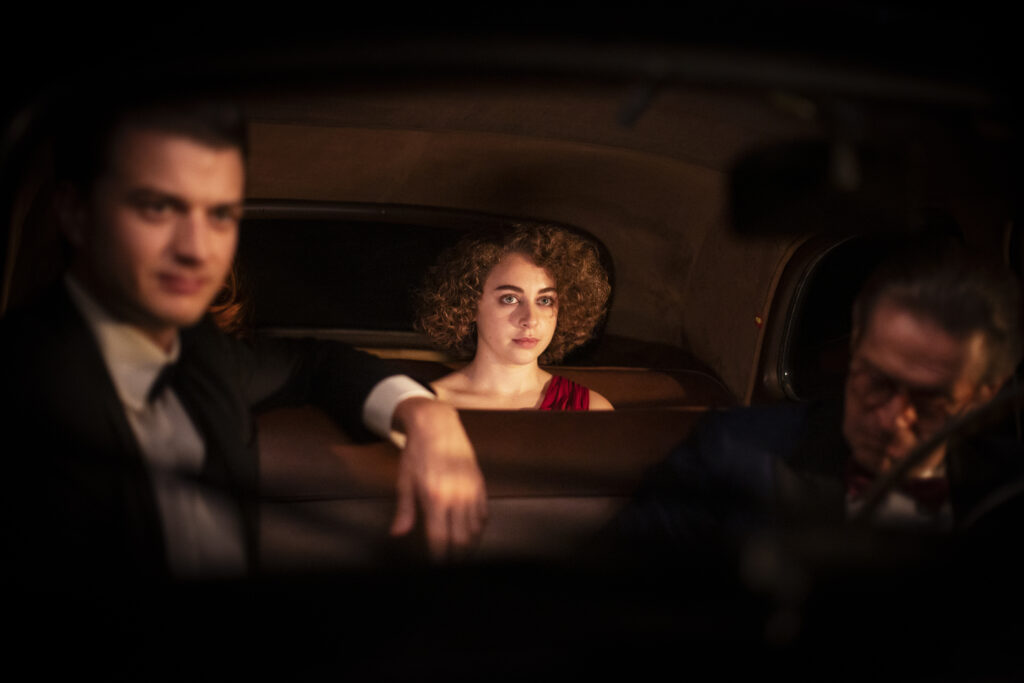 Joe Keery, Rebecca Antonaci, Willem Dafoe