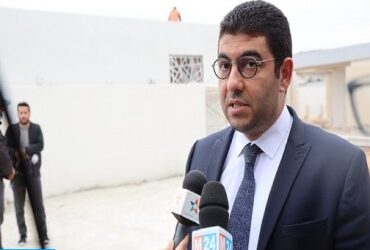 Morocco’s Minister of Youth, Culture and Communication, Mohamed Mehdi Bensaid visits set of Gladiator 2 in aftermath of small fire.